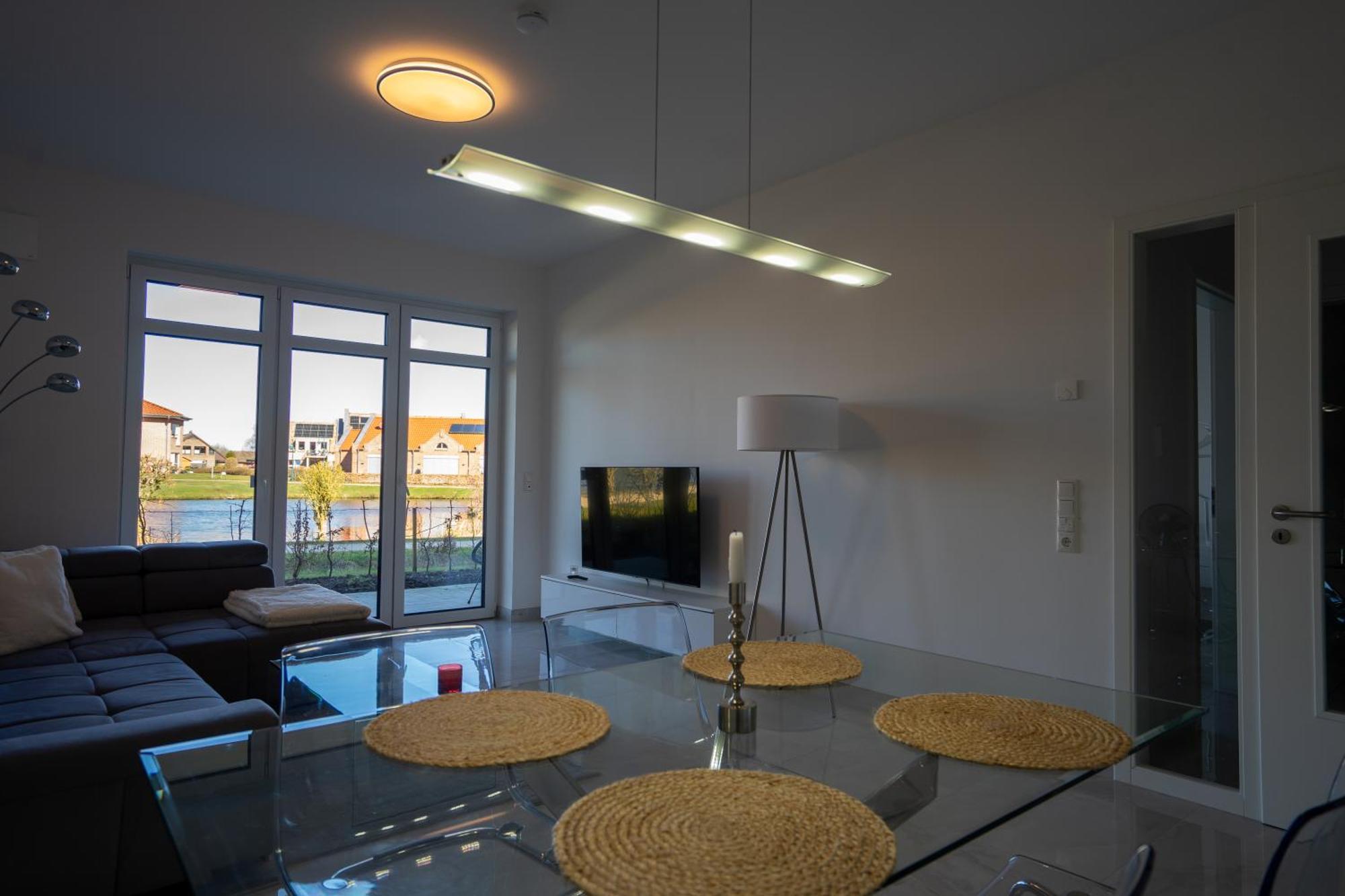 Tomkes Ferienwohnung Am See Rhauderfehn Extérieur photo